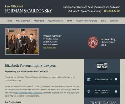 Elizabeth Personal Injury Attorney