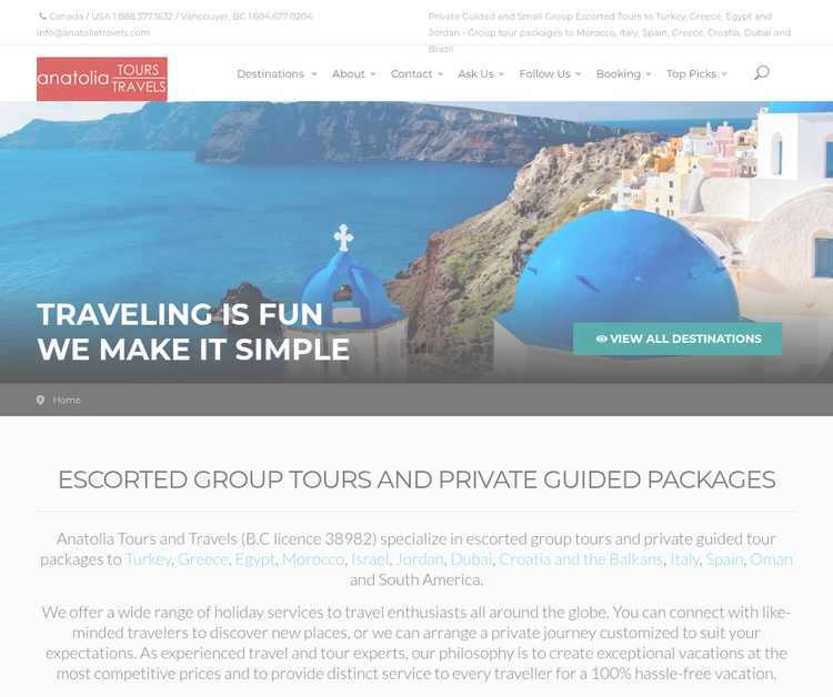 Anatolia Tours and Travel