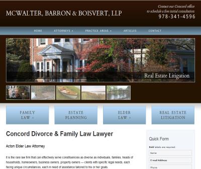 McWalter, Barron & Boisvert, LLP