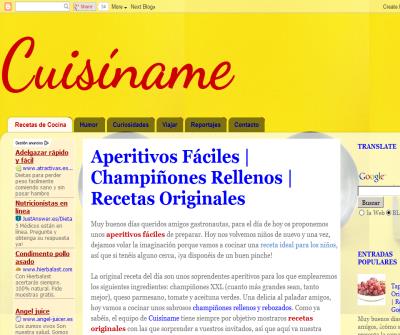 CUISÃƒÂNAME | Recetas de Cocina