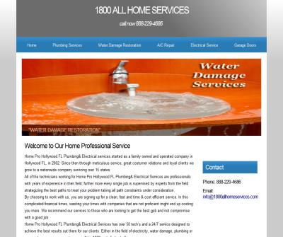 Plumbing and Water Damage Restoration in Miami Fl