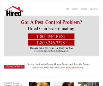 Hired Gun Exterminating of Orange County CA