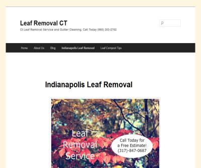 Indianapolis Leaf removal Service
