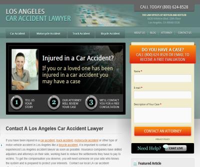 los angeles auto injury attorney