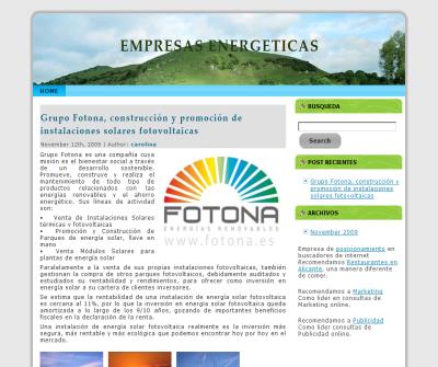 empresas energia - energia solar