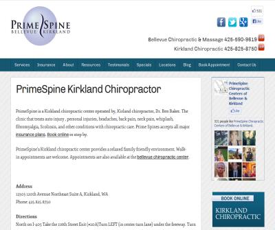 PrimeSpine Kirkland Chiropractic