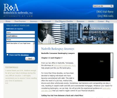 Nashville Bankruptcy Attorney