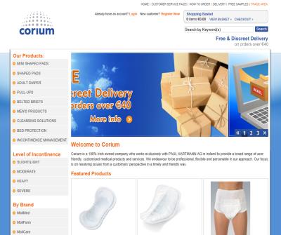 Corium Direct - Incontinence Pads