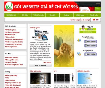Thiet ke web, domain, hosting