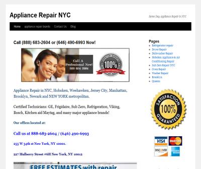 Appliance Repair NYC