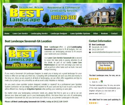 Landscaping Savannah GA Services by Best Lanscape