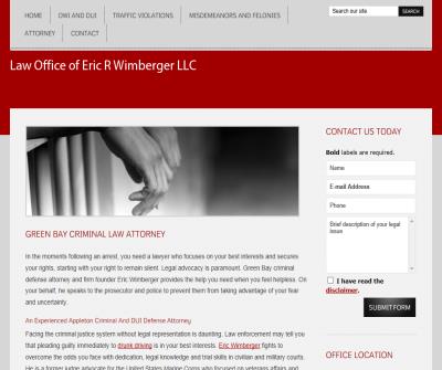 Appleton DUI Lawyer