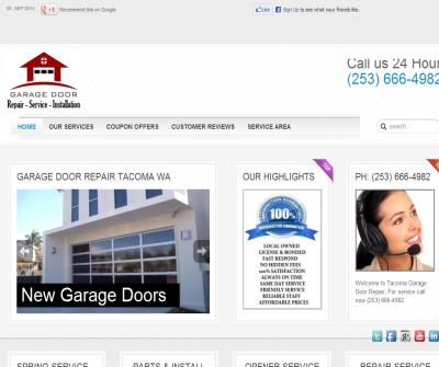 Garage Door Repair Tacoma WA