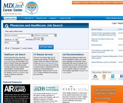 MDLinx Hospital Jobs