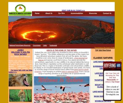 Molten Rock Safaris.com