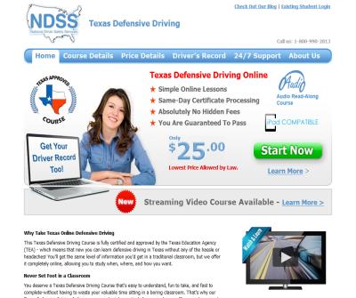 Texas Approved Defensive Driving Online