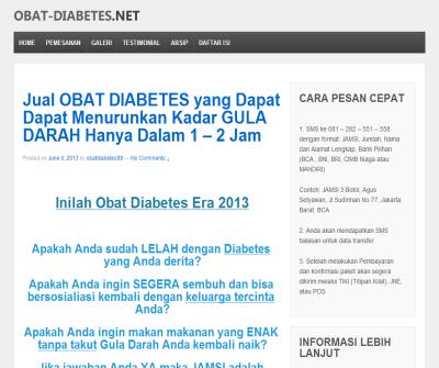 Obat Diabetes Tradisional