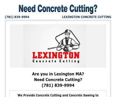 Lexington Concrete Cutting