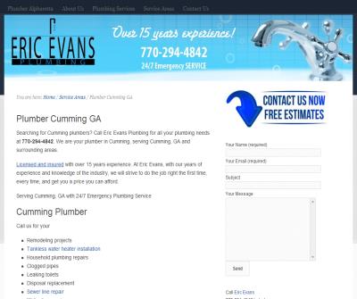 Eric Evans Plumbing