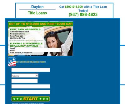 Dayton Car Title Loans