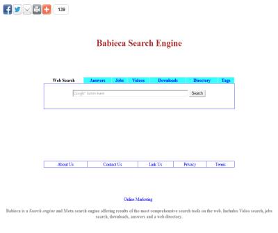 Babieca Search Engine