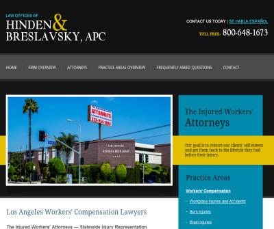 Los Angeles CA Work Accident Lawyer