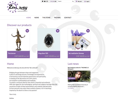 Zenway online store