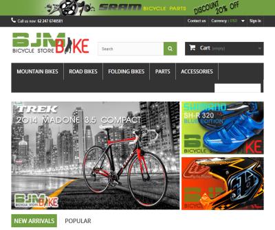 BJM Road Bikes, Mountain Bikes, Folding Bikes