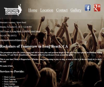 Rock Stars Of Tomorrow Long Beach Music Academy - Music Lessons
