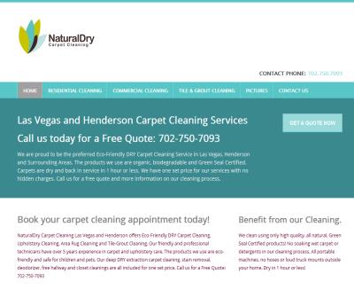 NaturalDry Carpet Cleaning Las Vegas
