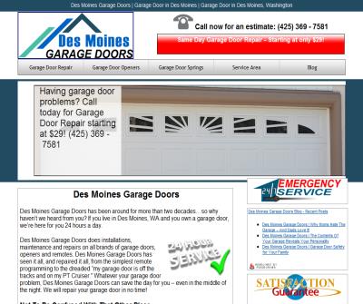 Des Moines Garage Doors