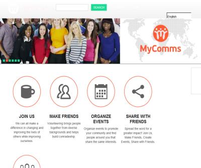 MyComms - Community Service, Non-Profit, Social Services