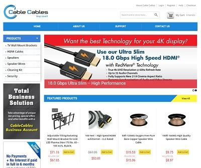 Online Electronic Store-Buy High Quality HDMI and Speaker Cables.