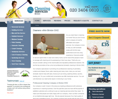 Cleaning Services Brixton