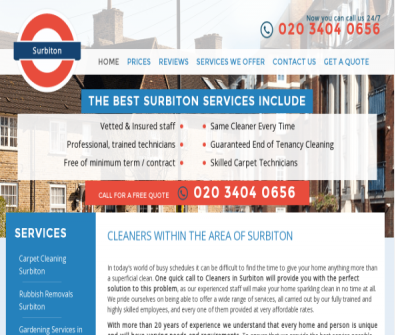 Cleaners Surbiton