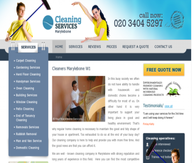 Cleaners Marylebone