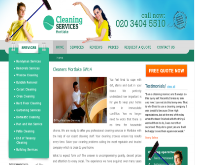 Cleaning Services Mortlake