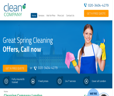 Cleaning Company London