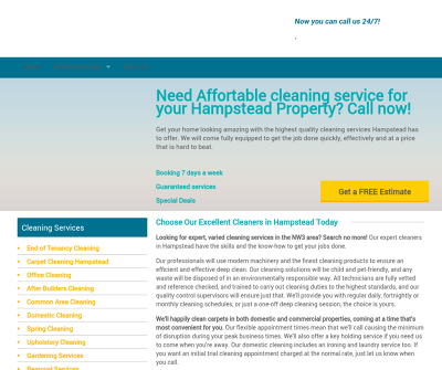 Cleaning Company Hampstead