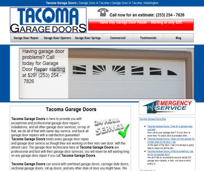 Garage door repair & services