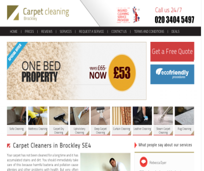Carpet Cleaners Brockley