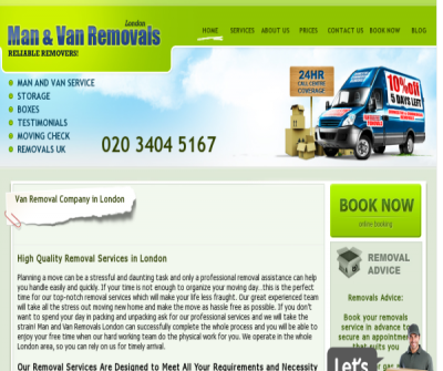 Man and Van Removals