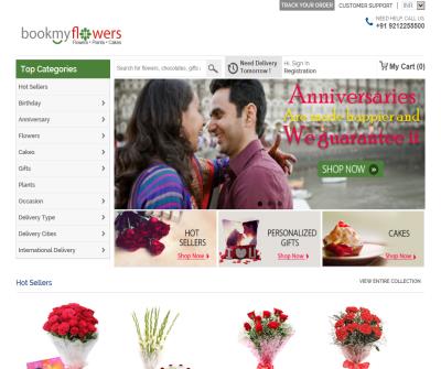 Send flowers online