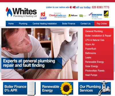 Whites Plumbing & Heating | Epsom Surrey
