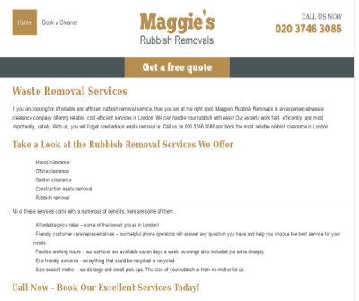 Maggie's Rubbish Removals