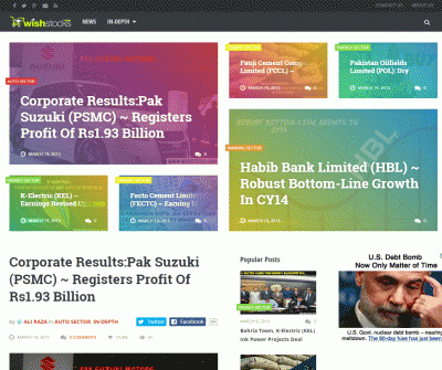 Wish Stock is Pakistan's best financial news & in-depth analysis sharing portal