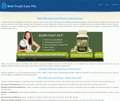 Best Weight Loss Pills - Australia''s Top Weight Loss Supplements