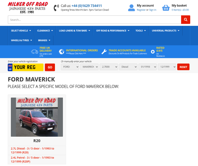 Ford Maverick Parts