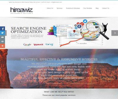 HireAWiz Web Design