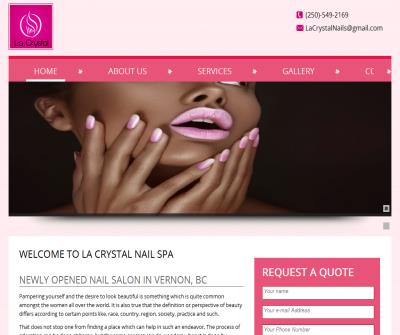 La Crystal Nail Spa Services - Nail Salon in Vernon